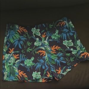 Columbia Tropical Print Shorts - Green, Blue, Orange